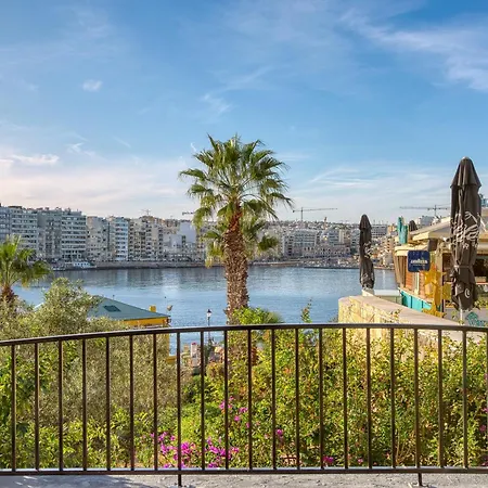 Large Seafront 3 Bedroom In The Heart Of - Mmai1-2 * Sliema
